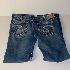 Silver Aiko Bootcut Women’s Size Waist 32 Length 31 Blue Jeans